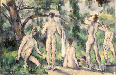 Étude de Baigneurs, vers 1895-98 - Paul Cézanne